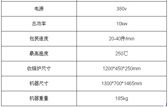 恒温收缩机参数.png