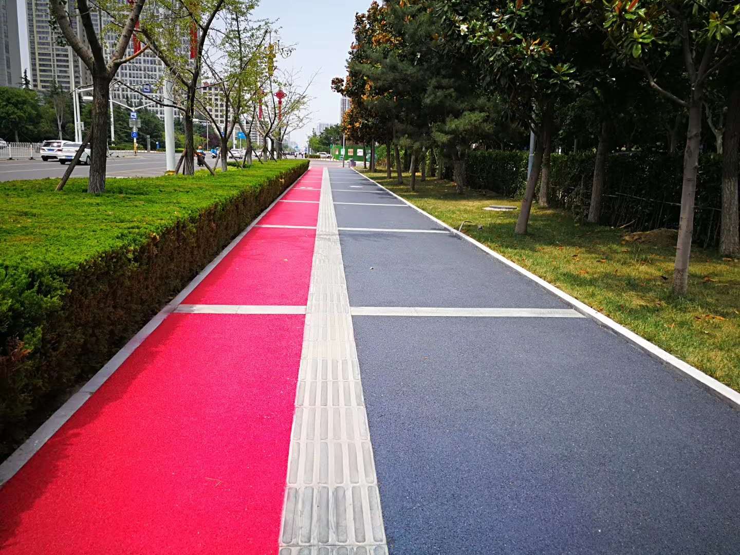 南宁市 交地 透水路面 彩色透水增强剂 厂家直销 道路施工