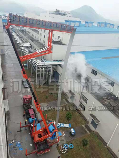 河南举升17-30米高空压瓦机厂家价格