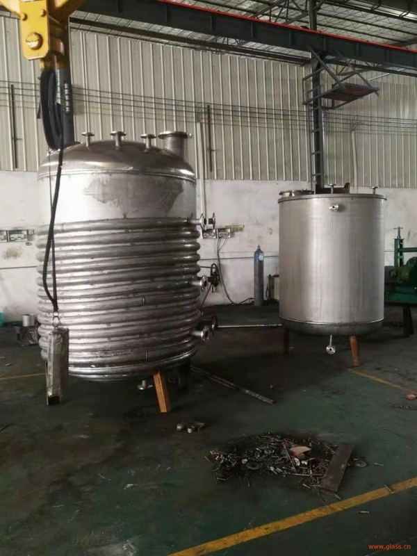 浙江玻璃胶生产设备不锈钢反应釜硅油提炼强力分散机