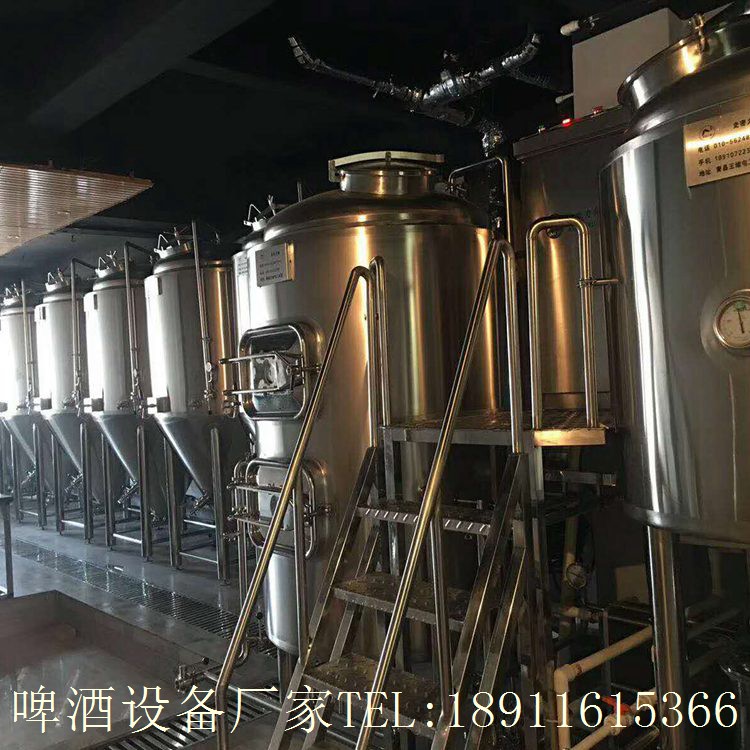 一套适合筹建啤酒厂的5吨高产量精酿啤酒设备