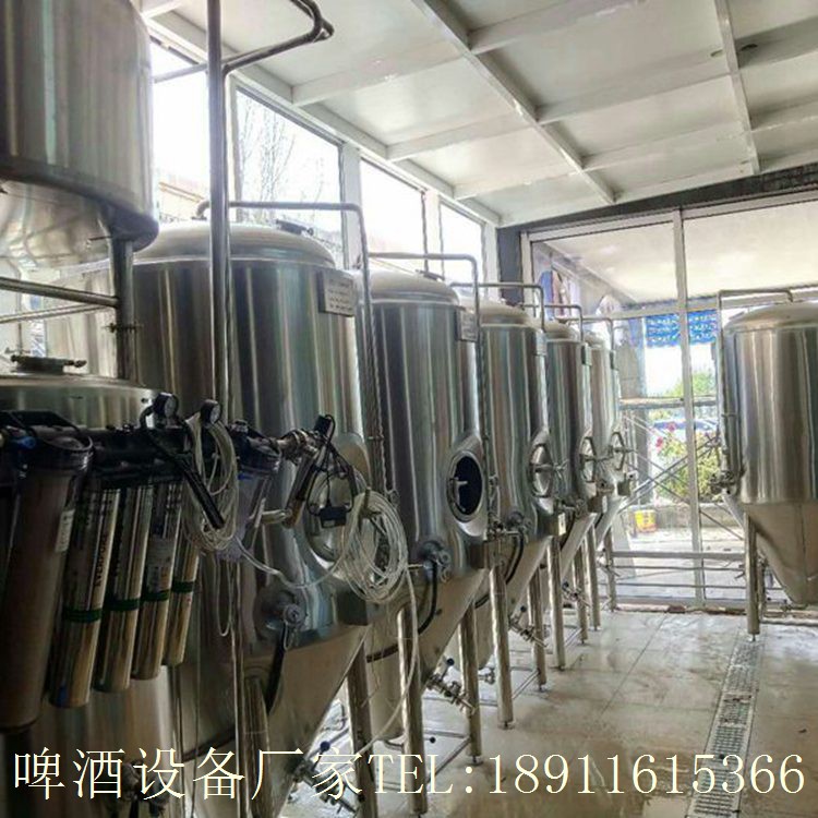 一套适合筹建啤酒厂的5吨高产量精酿啤酒设备