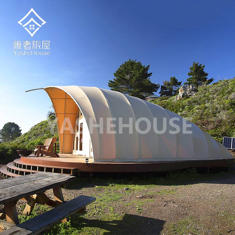 韩式特色海边主题酒店帐篷，更野奢，更天然的帐篷酒店