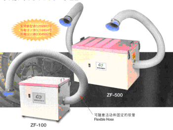 ZF系锡焊除烟机 除味除尘器CHCA韩国清好