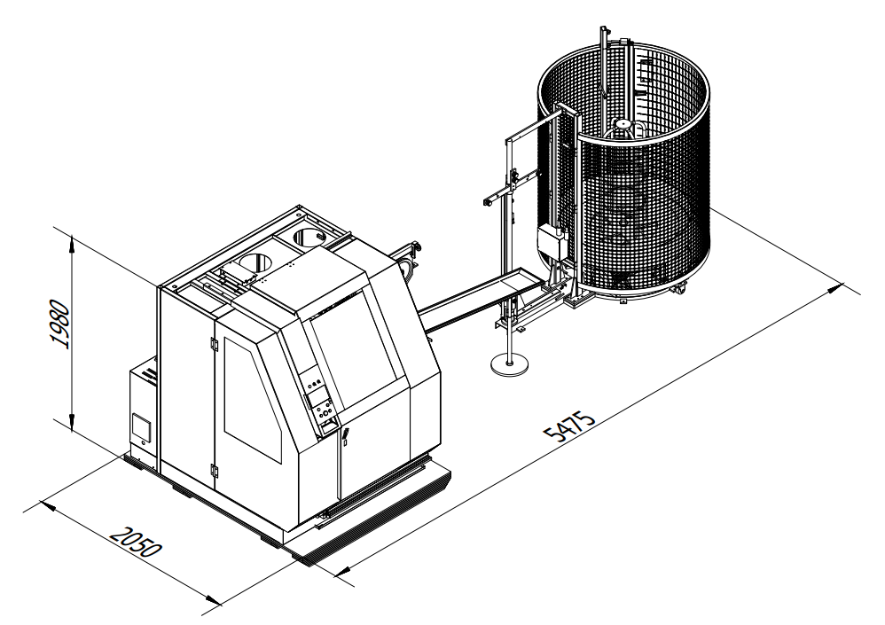 SX-100床垫弹簧数控卷绕机