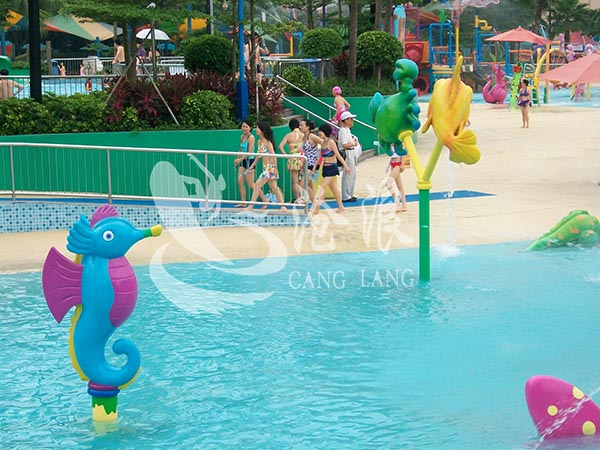 喷水海马 儿童戏水设备 广州沧浪水上乐园设备厂家直销