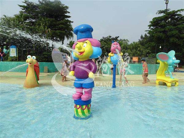 广州水上设备厂家直供 戏水设备 厨师喷水