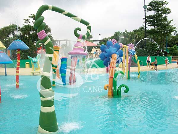 广州水上乐园设备厂家直销 儿童水上乐园设备 喷水牵牛花