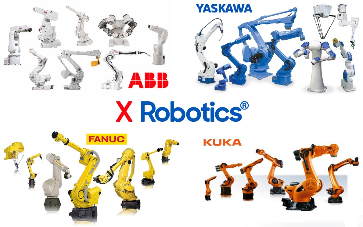四大家族ABB-YASKAWA-FANUC-KUKA+X Robotics爱科思机器人..jpg