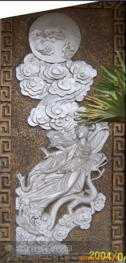 陕西浮雕厂供应砂岩浮雕 玻璃钢浮雕 石材雕刻 刻字