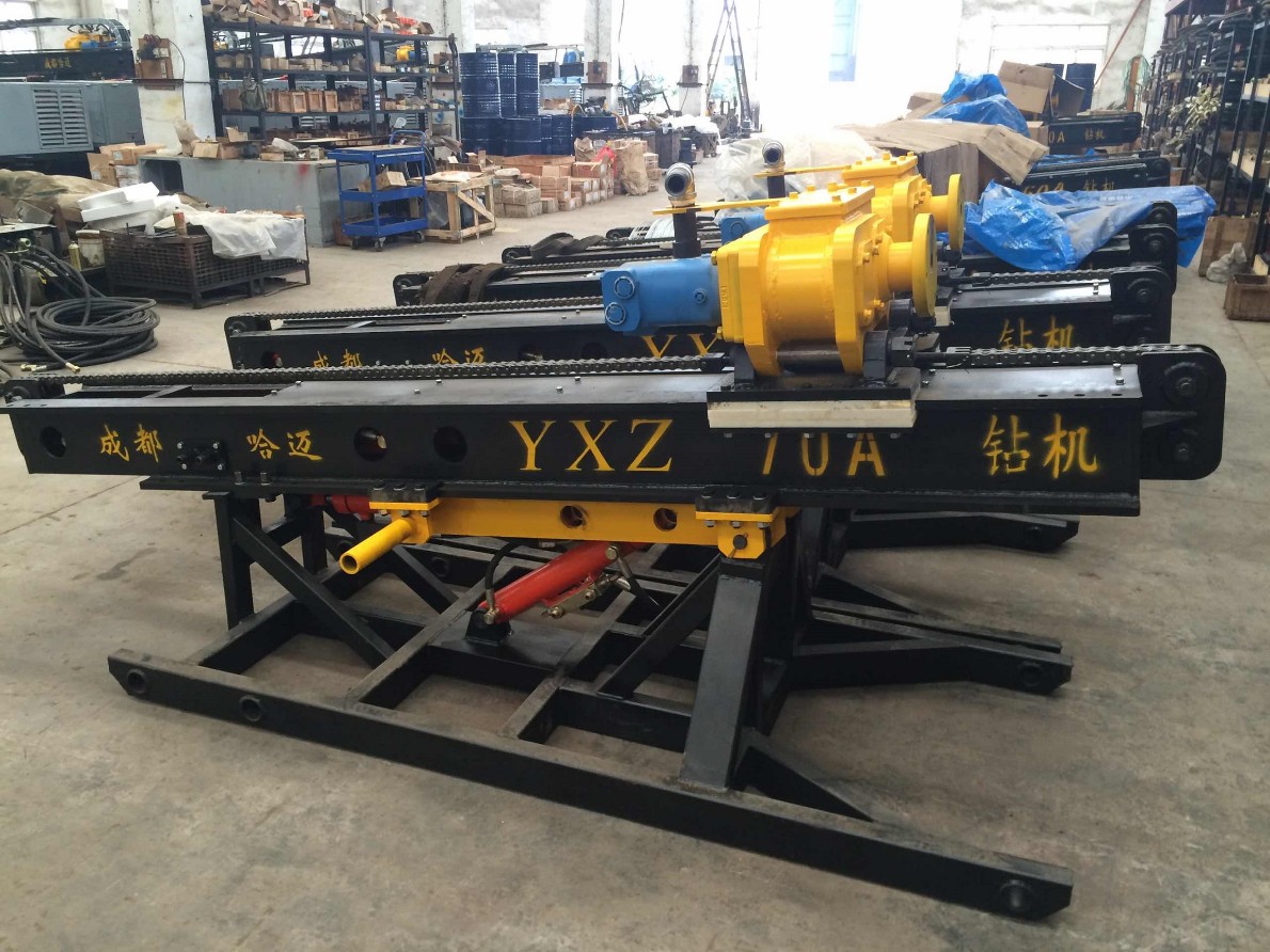 哈迈YXZ-70A全液压锚固钻机/锚索跟管钻机/隧道管棚钻机