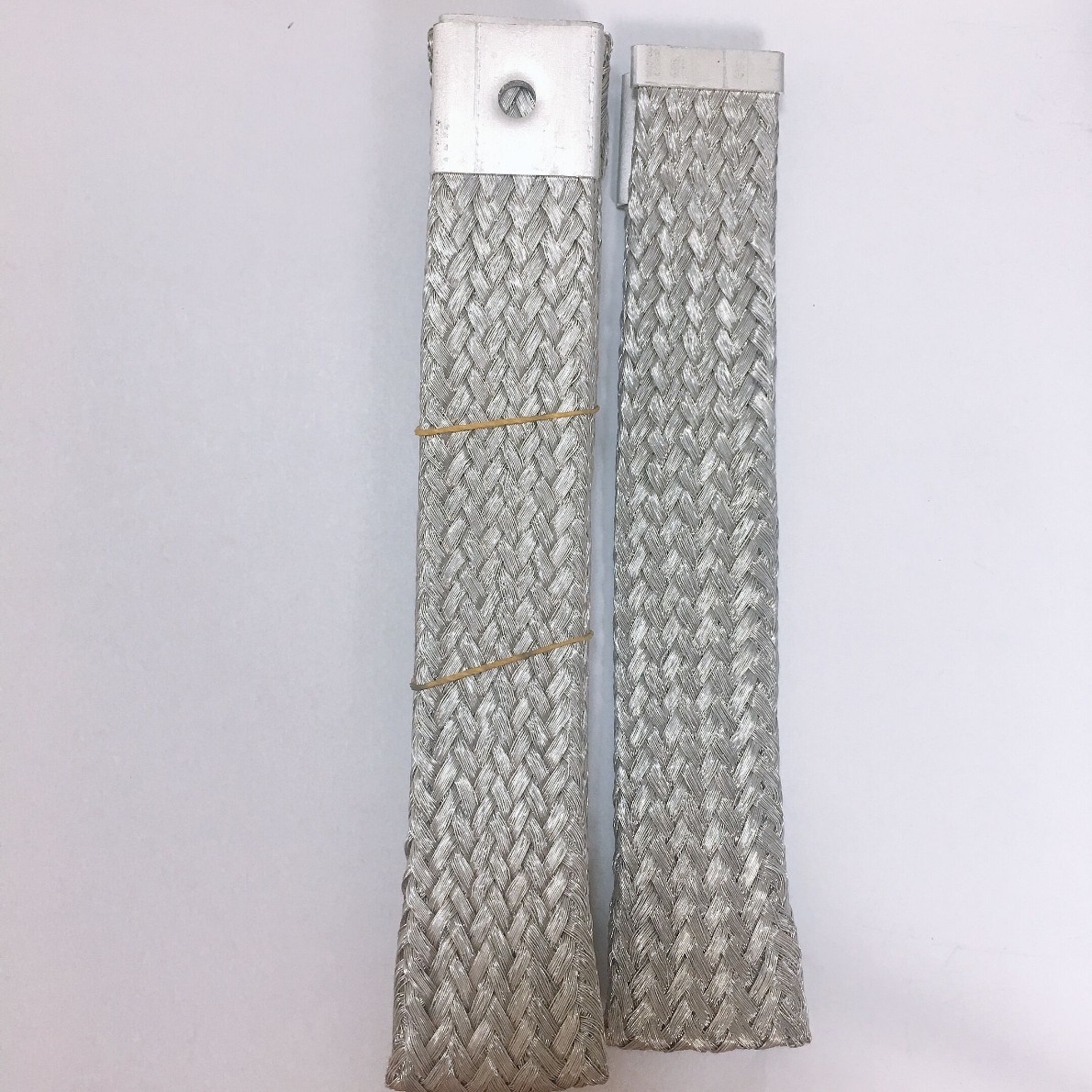 多层编织扁平铝带 纯铝软连接 大电流铝编织连接带 铝编织带