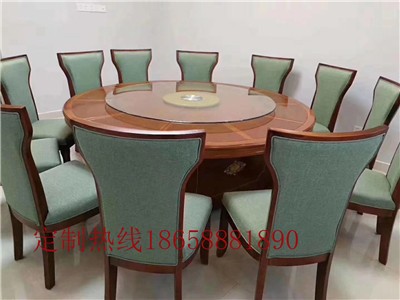 杭州餐厅家具|实木桌椅|卡座软包沙发定制