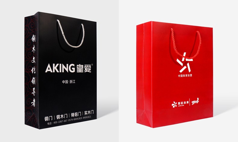 上海手提袋印刷精品纸袋铜版纸白卡纸覆膜棉绳各种规格精品订制设计