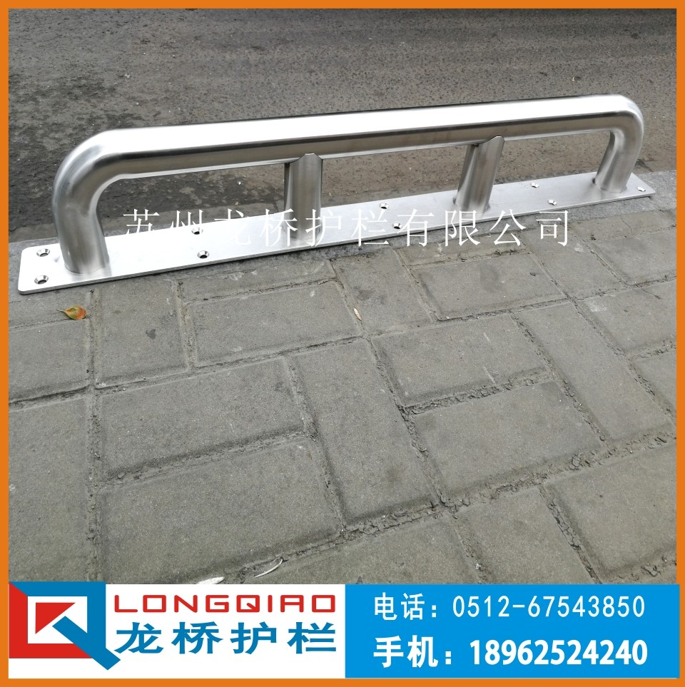 宁波高质量 304不锈钢防撞护栏 企业车间厂区 龙桥护栏专业制造