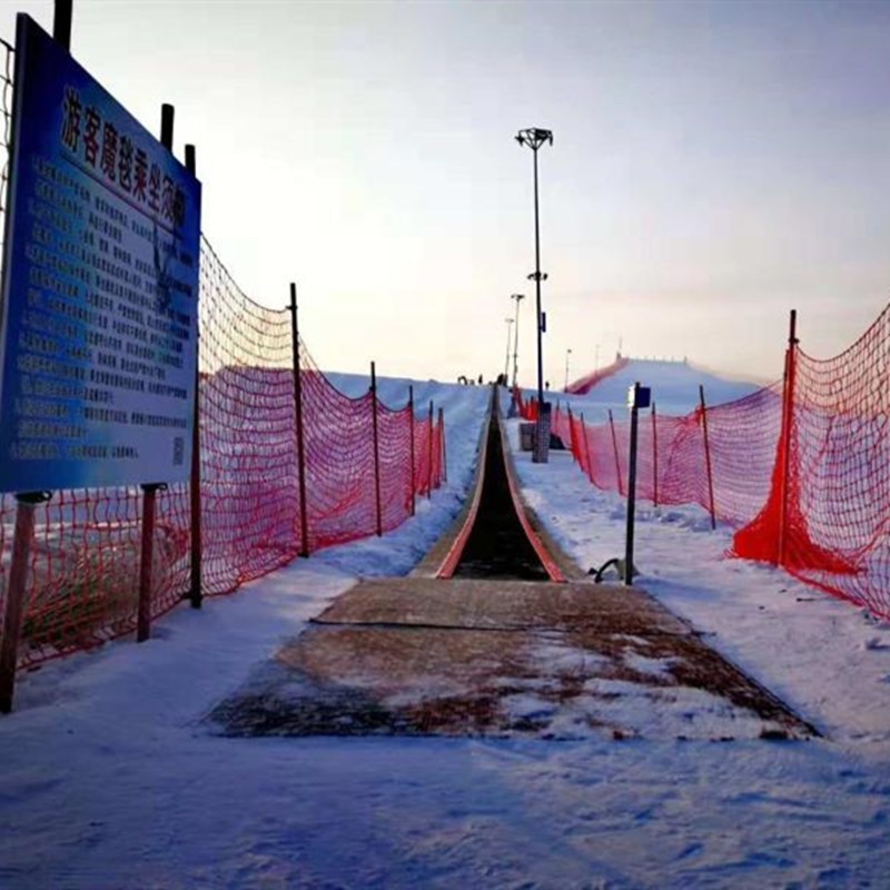 滑雪场景区通用魔毯输送带多少钱一米