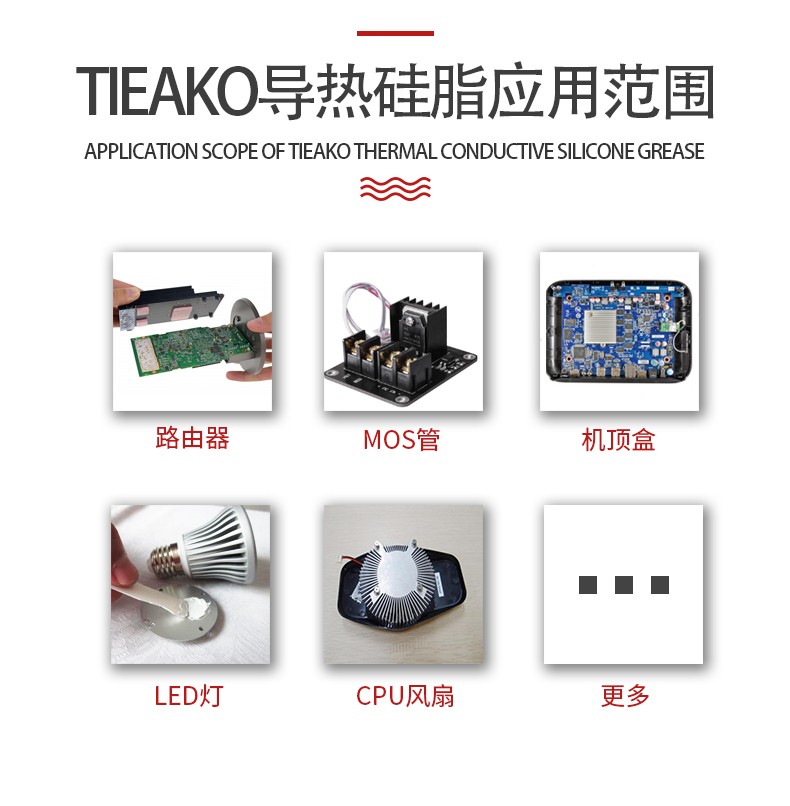 厂家直销特固2.0W白色导热硅脂 高效导热不固化LED灯家用电器硅脂