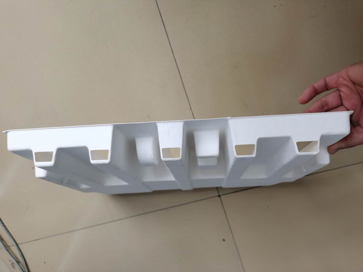 青岛厂家直供设计合理环保可降解纸塑电子路由器包装