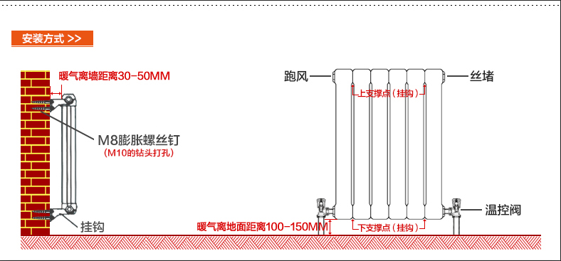 吉林长春民用/商用/工程-暖气/钢制散热器60-30型/供暖/锅炉