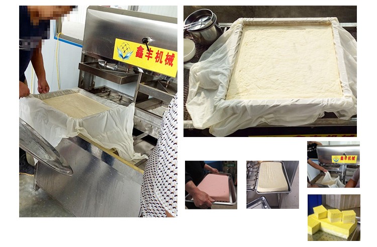 东营300型豆腐机 豆腐机生产线 鑫丰机器出品率高