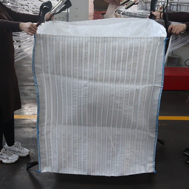 河北透气吨袋网眼网状透气4吊带带大口集装袋