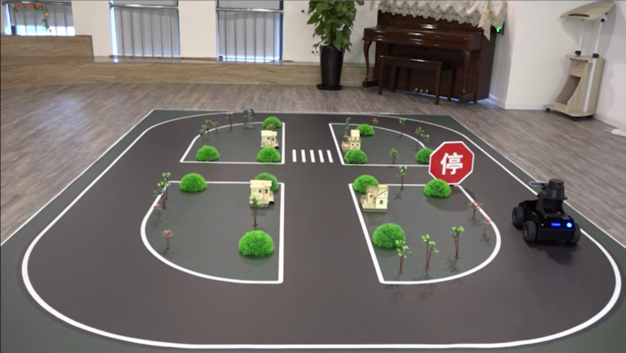 无人驾驶小车红绿灯识别ros机器人人工智能教育机器人