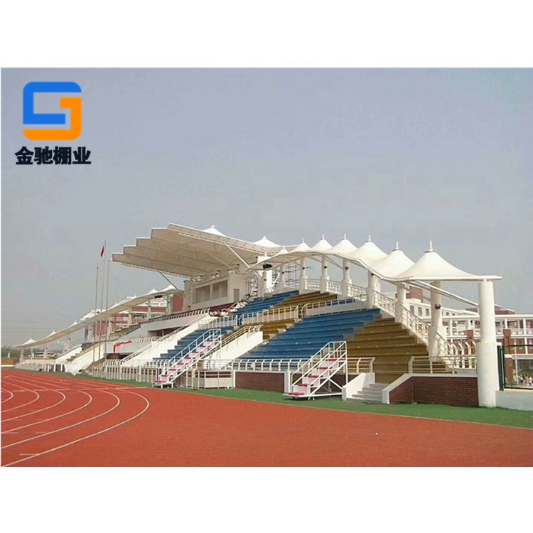 宁波体育看台、宣传栏定制 膜结构 钢结构