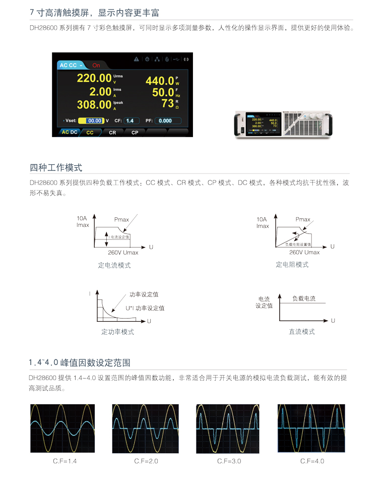 DH28600系列可编程交流电子负载