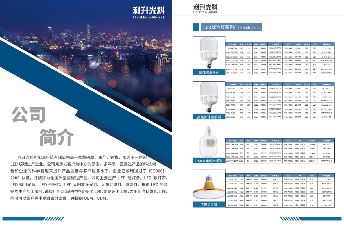 单县利升光科新能源科技有限公司;为广告公司提供LED防水光源模组，LE