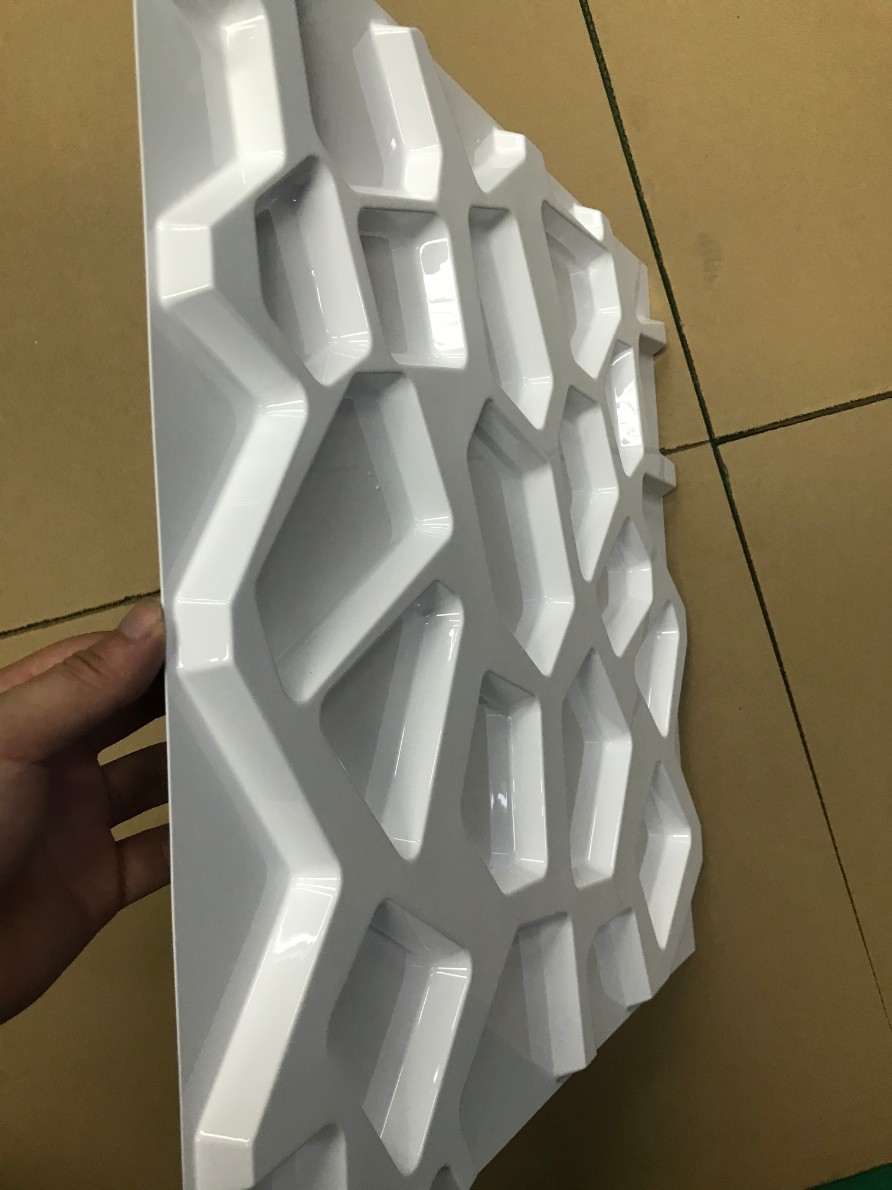 跨境出口背景墙世禾3D板厂家直销量大免费开模打样防水三维板