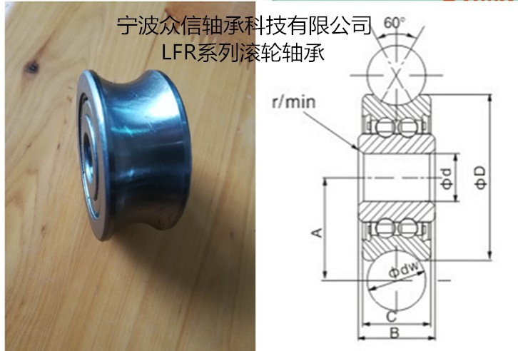 LFR5302-10NPP+KDD滚轮轴承 [宁波众信制造]