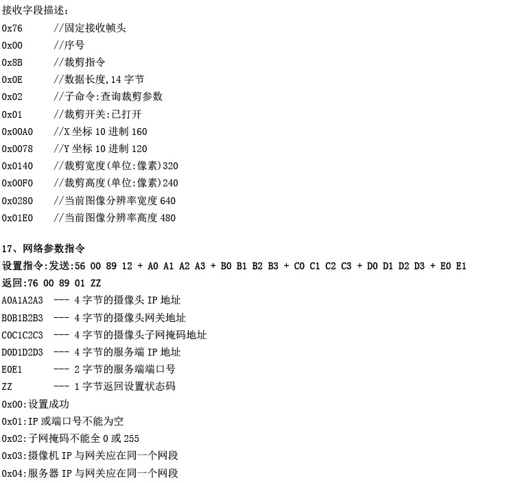 PTC052W-200 RJ45网口摄像机 极速拍照 POE供电 OSD水印字符