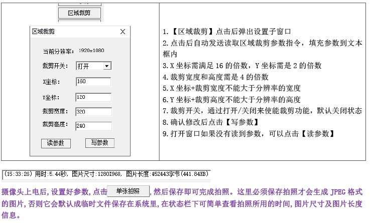 PTC052W-200 RJ45网口摄像机 极速拍照 POE供电 OSD水印字符