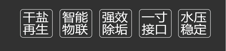 萨奇家用净水器智能物联中央软水机德国原装进口