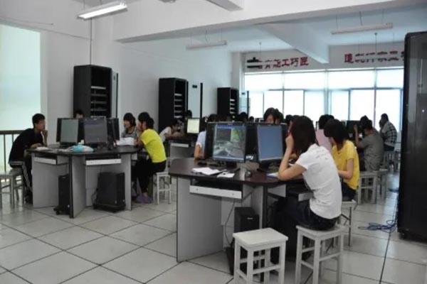 陕西省电子信息学校校园环境