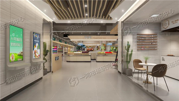 上海浦锦市集主入口效果图设计— 杭州一鸿市场研究中心