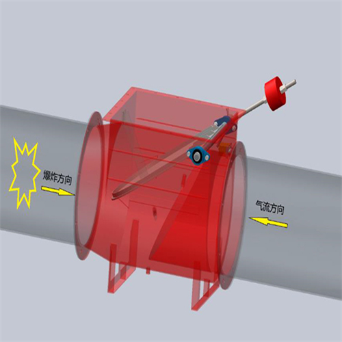 被动式粉尘隔爆阀(除尘器用)