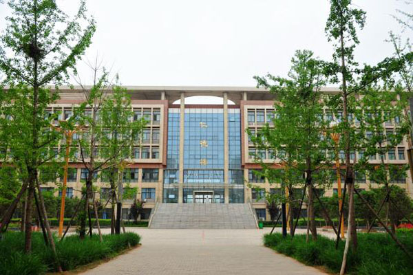 安徽肥东县华夏旅游学校校园环境