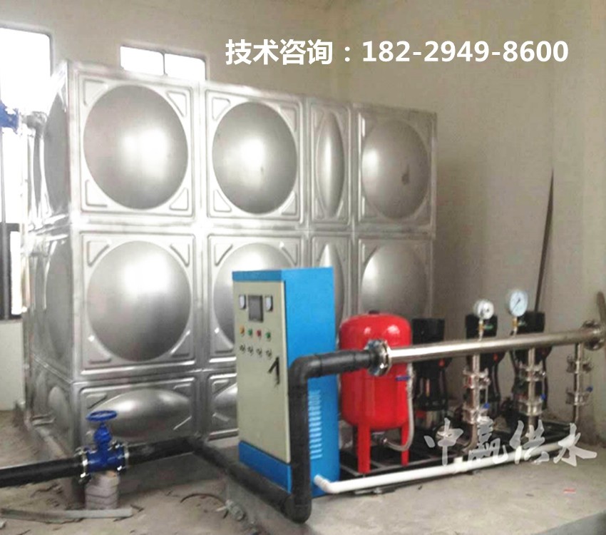 渭南农村二次供水设备运行噪音低